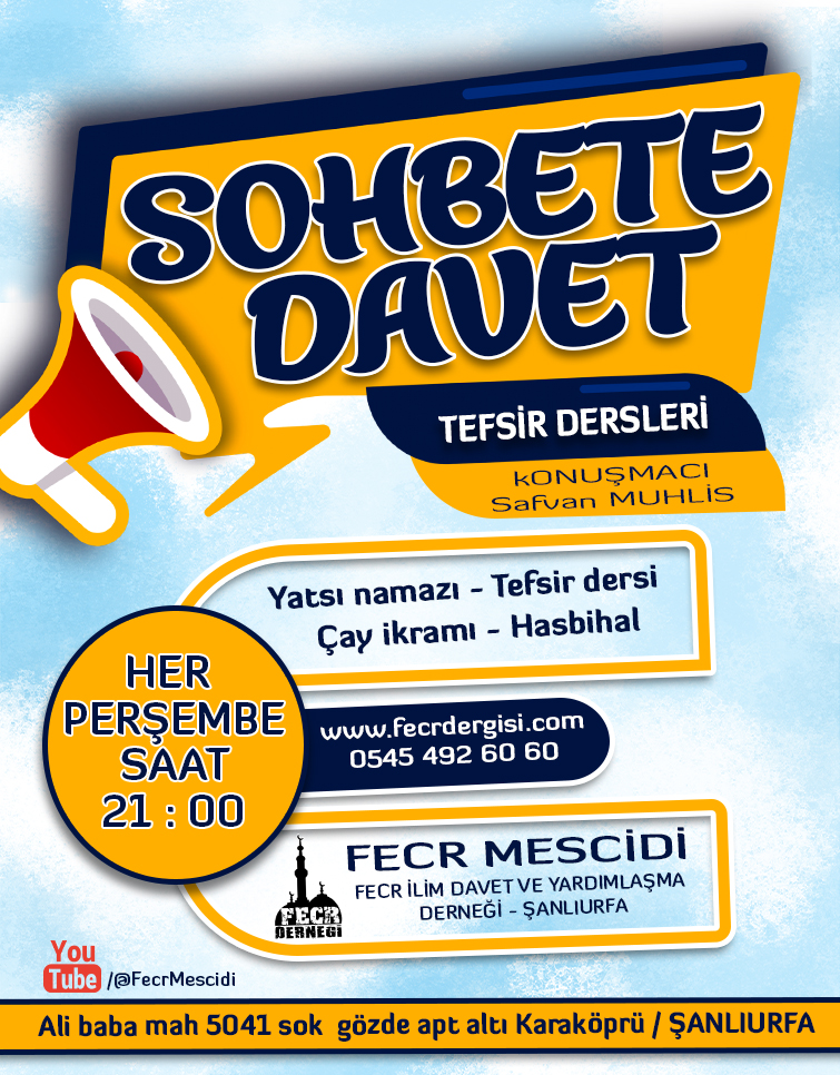 Sohbete Davet